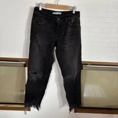 ZARA BASIC ブラックデニム