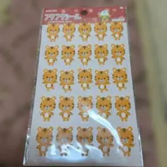 新品未使用未開封　年賀状　お正月　フワフワシール　寅年　虎のサムネイル