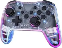 コントローラー ワイヤレス Proコン Switc1/2 7色RGBライト