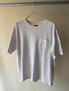 Needles ニードルス　刺繍 ポケットTシャツ ホワイトのサムネイル