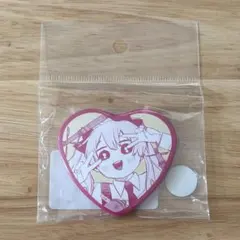 幼稚園WARS 缶バッジ ハート缶バッジ ハート型缶バッジ ウーナ