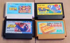 k*a様 ファミコン　ソフト　まとめ売り　４本セット　動作確認済　高橋名人　北斗