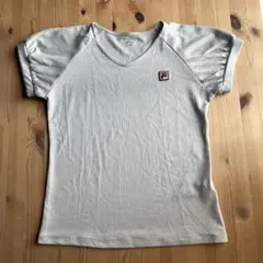 FILA レディーステニスウェア Tシャツ グレー S