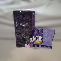 美品 ANNA SUI デイジーダック タオルハンカチ 2枚セットのサムネイル