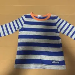 ホットビスケッツ ミキハウス ダブルビー トップス ボーダー 80cm