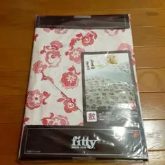 西川　敷布団シーツ fitty 105×200cm　昭和レトロ柄