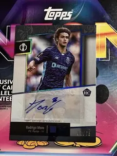 ロドリゴ・モラ 75枚限定(RC) 直筆サイン2024-2025 TOPPS - メルカリ