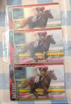 サラブレッドホースコレクション オルフェーヴル 金箔サイン