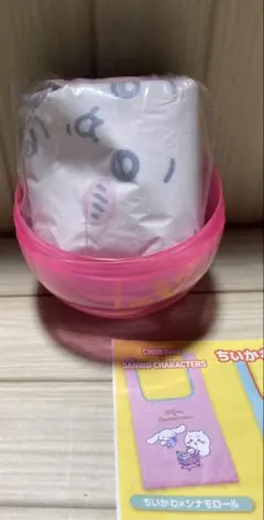 c*♡様 ちいかわ×サンリオキャラクターズ　エコバッグ(シナモロール) 【未開封