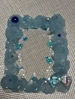 B8 硬質ケース ホイップデコ レジン 水滴 高透明 No.450