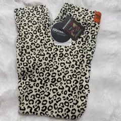 新品　ルルモーメント　レギンス　レオパード　白