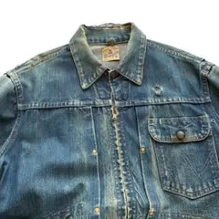 60's USA製 Wrangler 11MJZ デニムジャケット 縦ベル