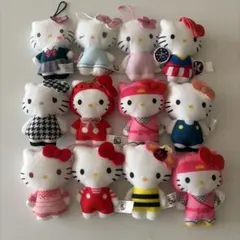 ハローキティ ぬいぐるみ 11体➕一個被り