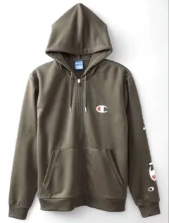 Champion パーカー カーキ Lサイズ