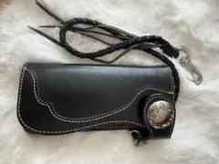 No.079 コンパクトウォレット ホースバット茶芯 イーグルコンチョ