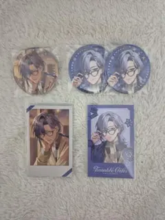 にじさんじ ミラン・ケストレル 缶バッジ チェキ風カード