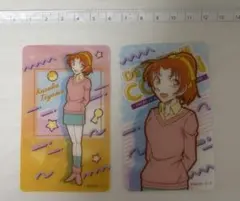 名探偵コナン　ペタっとカードコレクション　遠山和葉　2枚