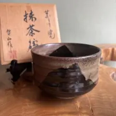 備前焼 太田富夫 共箱 抹茶碗 - メルカリ