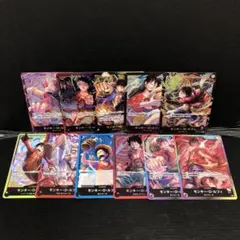 スタートデッキリーダー等 15枚セット ルフィ アルティメット 3兄弟