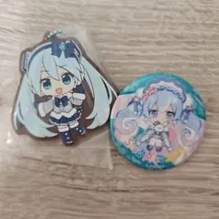 初音ミク グッズセット 缶バッジ アクリルスタンド プロセカ モアモア