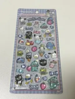 【匿名発送】　ボンボンドロップシール　はぴだんぶい　サンリオ