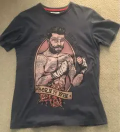 ALCOTT ボクサー Tシャツ Sサイズ ダークグレー