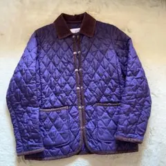 キルティング　ジャケット　パープルのサムネイル