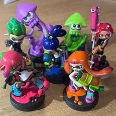 amiibo スプラトゥーンシリーズ 7体セットのサムネイル