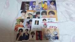 Snow Man 向井康二 厚紙 特典 カード シール まとめ売り