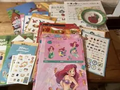 ポケモンシール　はらぺこあおむしシール　ディズニーランチョンマット【オイシックス