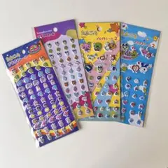 ■新品未使用■たまごっち プチプチシール 4種セット　セリア