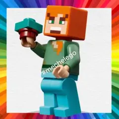 LEGO マインクラフト　21266付属ミニフィギュア　アレックス　正規品