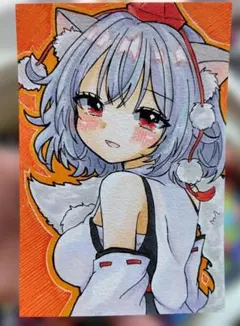 手描きイラスト☆東方project 犬走椛