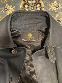 GRENFELL ステンカラーコート　英国製