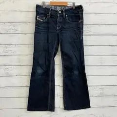 ディーゼル VIXY ブーツカット デニムパンツ ネイビー W25 L32