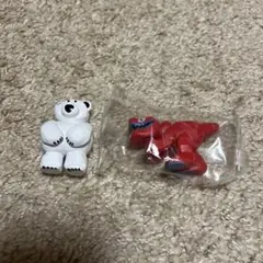 DAISUKE KONDO 赤い恐竜 シロクマ