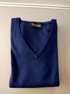 【極美品】ジョンスメドレー　エクストラファインメリノウール　セーター