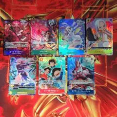 ワンピース カードセット 7枚 パラレル