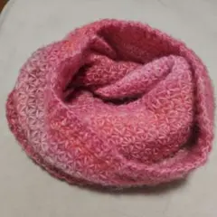 手編みスヌード