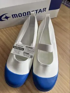 上靴　上履き　青色　24.5㎝