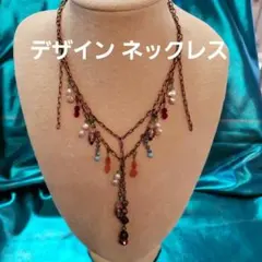 ⭐淡水真珠 クリスタルの入った デザイン ネックレス