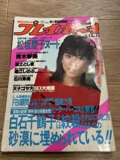 2026年最新】週刊プレイボーイ 昭和の人気アイテム - メルカリ