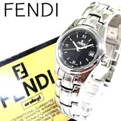 美品 FENDIフェンディ レディース腕時計21000Sシェル柄キュート ローマ