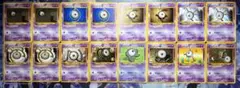 ポケモンカードゲーム 旧裏 アンノーン16枚セットのサムネイル