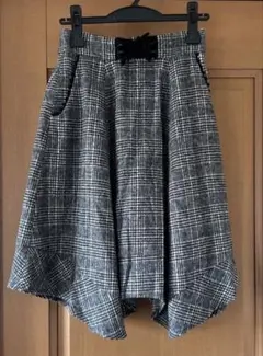 axes femme チェック柄スカート（52）