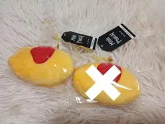 □　1点のみ　インテリアカンパニー　オムライス　ミニポーチ　ストラップ　1点