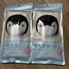 nepia 鼻セレブ 口元空間マスク ふつうサイズ 4枚入 2袋のサムネイル