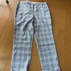 Theory ストレートパンツ チェック柄 グレー サイズ4のサムネイル