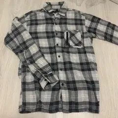 ディーゼル チェック柄ネルシャツ グレー/ブラック