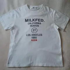 MILKFED. 半袖Tシャツ ホワイトのサムネイル